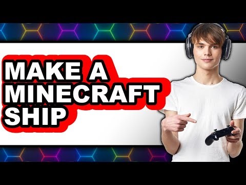 How To Make A Minecraft Ship (UPDATED)