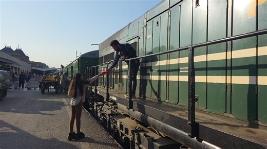 The Green Line Express train operates daily between Islamabad and Karachi, covering a distance of approximately 1,521 kilometers (945 miles) in around 21-23 hours. Here's a breakdown of the train's schedule and fares ¹ ² ³: - *Train Schedule:* - *Islamabad to Karachi (6DN):* - Departure: 20:00 (8:00 PM) - Arrival: 16:30 (4:30 PM) the next day - *Karachi to Islamabad (5UP):* - Departure: 21:00 (9:00 PM) - Arrival: 17:40 (5:40 PM) the next day - *Fares:* - *Economy Class:* PKR 2,200 - 4,050 - *Ber