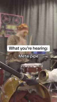 This metal pipe is a synth bass