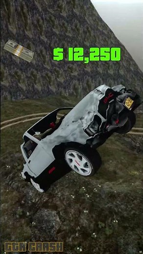 GTA 4 Spiderman Car Jump | GMC Syclone Mountain Crash Test 💥 Epic Car Destruction