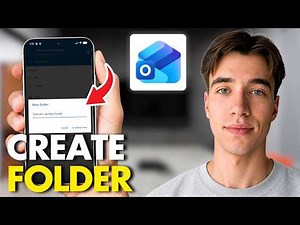 How To Create An Email Folder In The Outlook Mobile App | Tutorial 2026