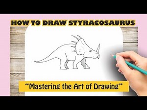 How to Draw Styracosaurus