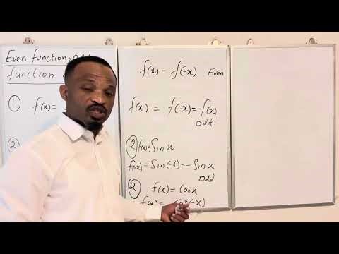 Examples 1: Odd function or Even function