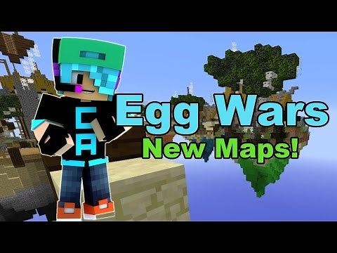 Minecraft / Egg Wars / New Solo Maps / Gamer Chad Plays