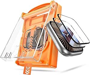 Goton [2 Pack] Screen Protector for Apple Watch Series 11/10 42mm [Strong Absorption] [Easy Installation Kit] Anti-Scratch HD Clear Touch Sensitive Soft Film Full Coverage Accessories for iWatch