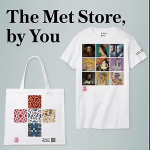 4.4K views · 131 reactions | Introducing The Met Store, by You!  Show your love of the arts and unleash your creativity with a custom-printed tee or tote bag. Start crafting the perfect design ⤵️ themet.thisisyr.com | The Metropolitan Museum of Art, New York | Facebook
