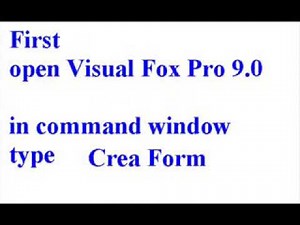 How to make Calculator in Visual Fox Pro 9.0