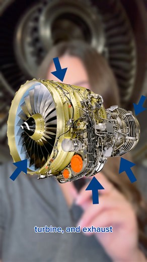 Jet Engine Module Exchange! #jetengine #aircraftmechanic #aviation