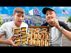 Two Brits try White Castle for the first time!