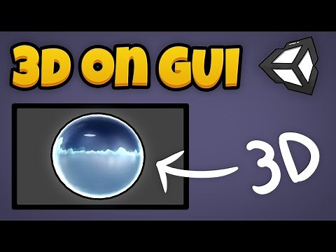 Placing 3D objects on a Unity canvas