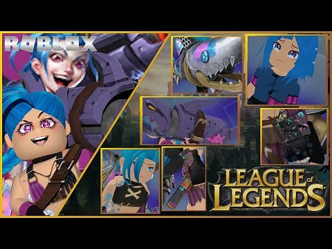 League of Legends Roblox Cosplay Outfit - Jinx