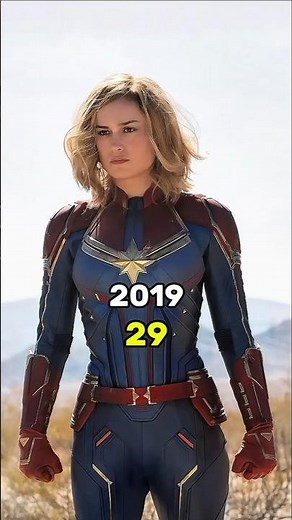 Captain Marvel (2019) Cast Then vs Now