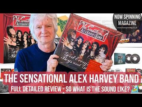 Sensational Alex Harvey Band: Live Box Set Unboxing & First Look