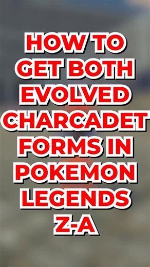 TreyKatxo 🍙 on Instagram: "How to get both evolved charcadet forms in Pokemon Legends Z-A #pokemon #pokemonlegendsza #pokemoncommunity"