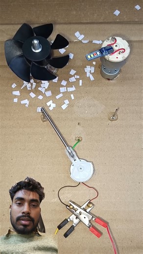 DC Motor Switch Mechanism | Science project working model exhibition