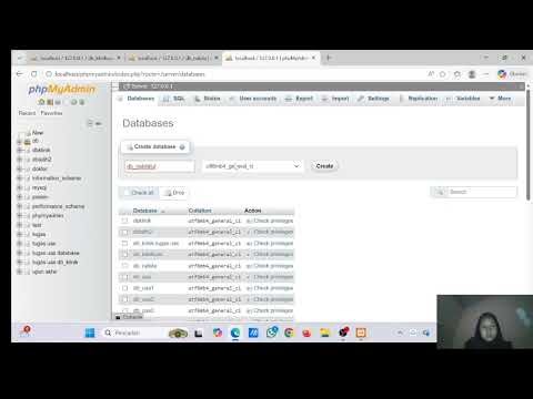 Membuat database dengan aplikasi XAMPP -tutorial