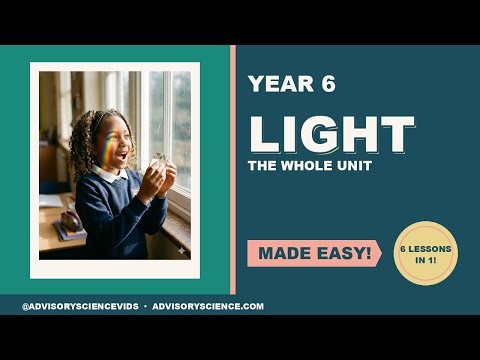 The WHOLE Year 6 Light Unit | KS2 Science Made Easy