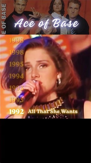 Ace of Base Year-by-Year Hit Songs