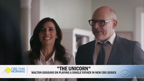 Walton Goggins on playing a single father in new CBS series "The Unicorn"
