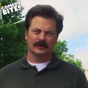 1M views · 12K reactions | Ron Swanson's seeing all the sights on his visit to London. Too bad he hates all of them. | Comedy Bites | Facebook