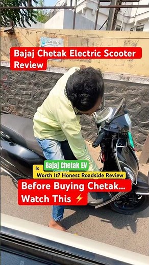 Is Bajaj Chetak EV Worth It? Honest Roadside Review | Bajaj Chetak Electric Scooter Review