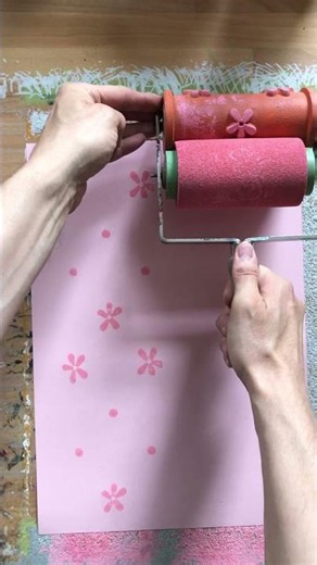 A little flower🌸? Big joy! – Pattern roller 0152 KRN