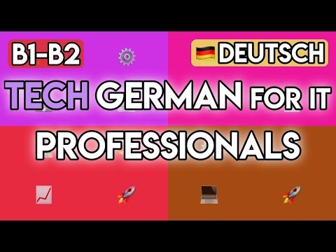 Master German for IT & Technology (B1-B2) | 65+ German Phrases & Exercises for Tech Professionals