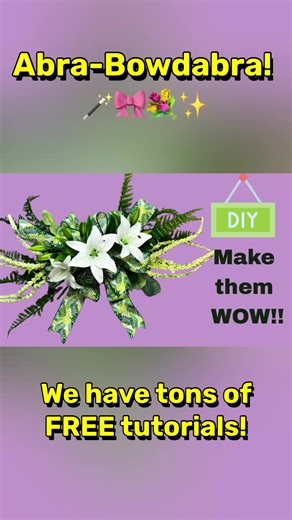 15 reactions | Visit our Bowdabra Blog for tons of FREE video and step by step tutorials, here: www.bowdabra.com/blog #bowdabratutorials #bowdabratutorial #diydecor #AbraBowdabra #BowdabraDiy #Bowdabra #BowMaker #BowMaking #DIYhomedecor #diyhacks | Bowdabra | Facebook