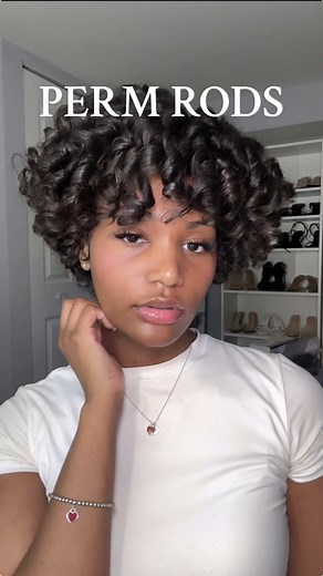 How to Use Perm Rods on Short Natural Hair