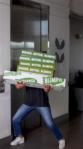 Need a hand delivering that catering order? No problem – we’ll take those subs right out of your hands and put them onto our plates. 😉🥪🍽️ | Blimpie America's Sub Shop