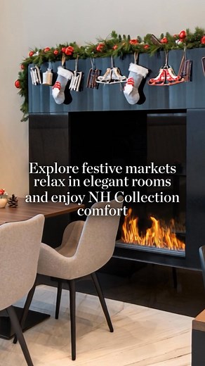 ❄️ Wake up to twinkling lights and the scent of mulled wine 🍷​ Celebrate this festive season at NH Collection Hotels & Resorts and stay in the heart of Christmas.​ 🎁 Book your festive escape now!​ #NHCollectionChristmasMagic #NHCollection | NH Collection