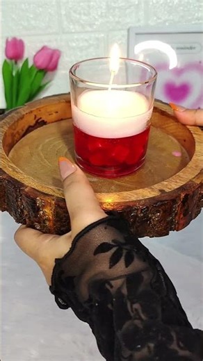 Affordable Rose Fragrance Heart Candle ❤️ | Cute Romantic Decor | Meesho Finds ✨