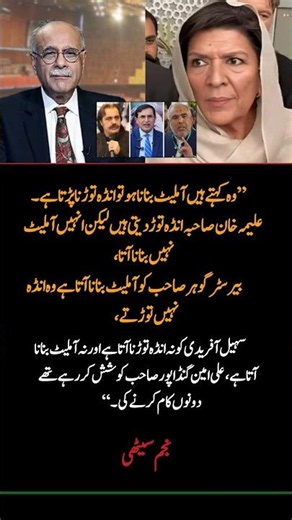 Political Analogy Sparks Debate 🥚🇵🇰 | Najam Sethi’s Remarks