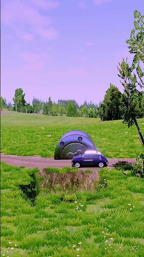Car vs Obstacles in 4K 💥