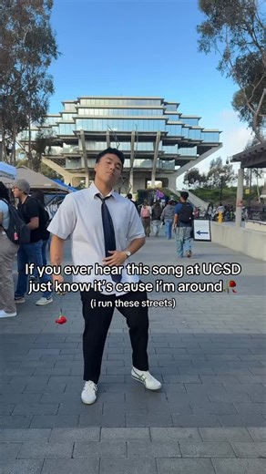Kewin Chiep on Instagram: "i’m the king of library walk🥱🥀 #funny #ucsd #sandiego #socal #college #asian #explore #explorepage"