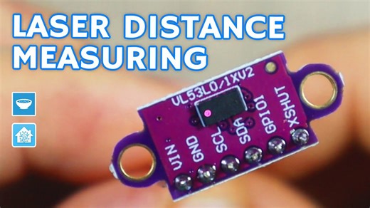 Accurate distance measuring with VL53L0X time of flight sensor in ESPHome