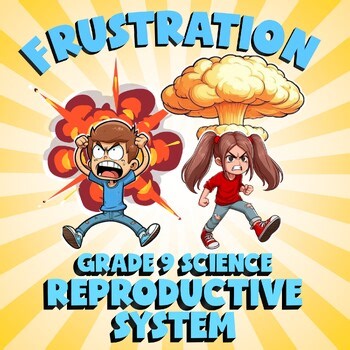 Reproductive System FRUSTRATION Science Game - No Prep Grade 9 Review