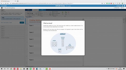 【一分钟学Matlab】Matlab onramp 4.1 行列式 矩阵计算