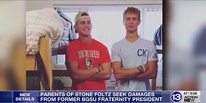 Parents of Stone Foltz seek damages from former BGSU fraternity president