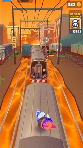 Unbelievable Subway Surfers No Floor Challenge Gameplay 🔥 #subwaysurfers #trending #viral