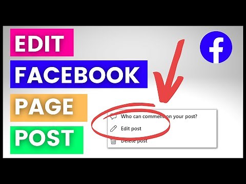 How To Edit A Facebook Page Post? [in 2025]