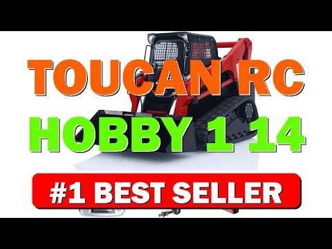 TOUCAN RC HOBBY 1 14 Hydraulic RC Tracked Loader SM770 Skid Steer Remote Control - B0DGPZSL8C