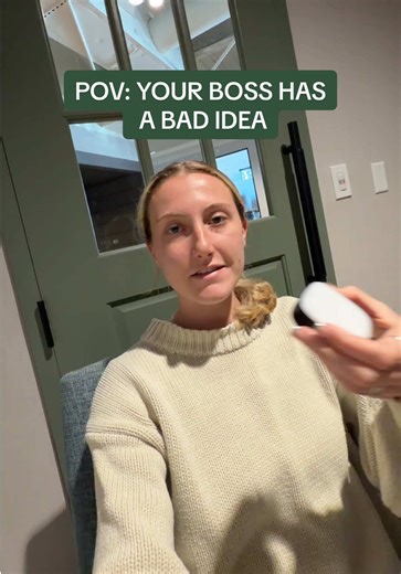 When Your Boss's Ideas Go Wrong