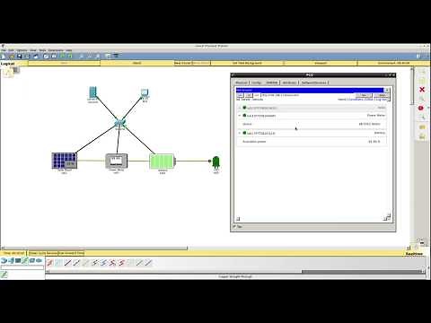 Packet Tracer – Simulating IoT Devices - Battery solar panel power meter - part 1