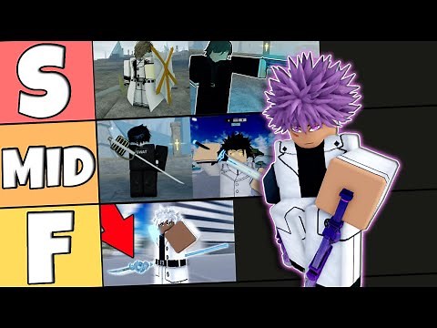 FULL Updated Quincy Weapon Tier List.. | Type Soul