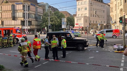 Many injured as car rams pedestrians in Germany, driver arrested