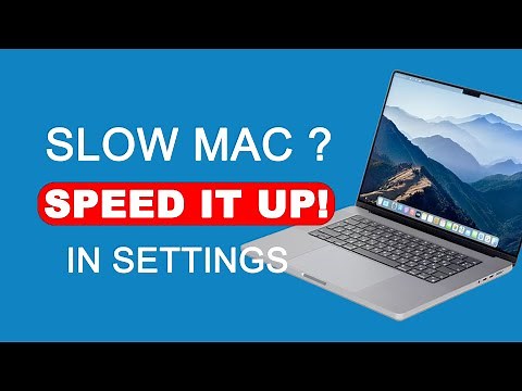 How to SPEED UP your slow MAC in Settings and FIX your Mac (2024 Update)