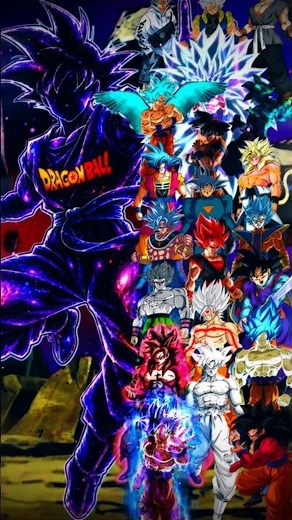 all dragon ball characters fused vs all versions of goku『who is stronger?fact or cap』#goku #shorts