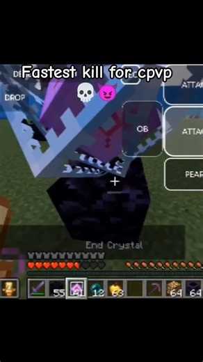 crystal PVP Aura//minecraft mojo launcher//Minecraft best mobile player#shorts#minecraft