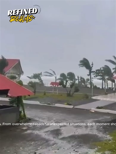 Relentless rain turns everyday scenes into dramatic moments of nature’s power. #heavyrain #extremeweather #naturepower #RealFootage #WeatherAlert | Refined Realms